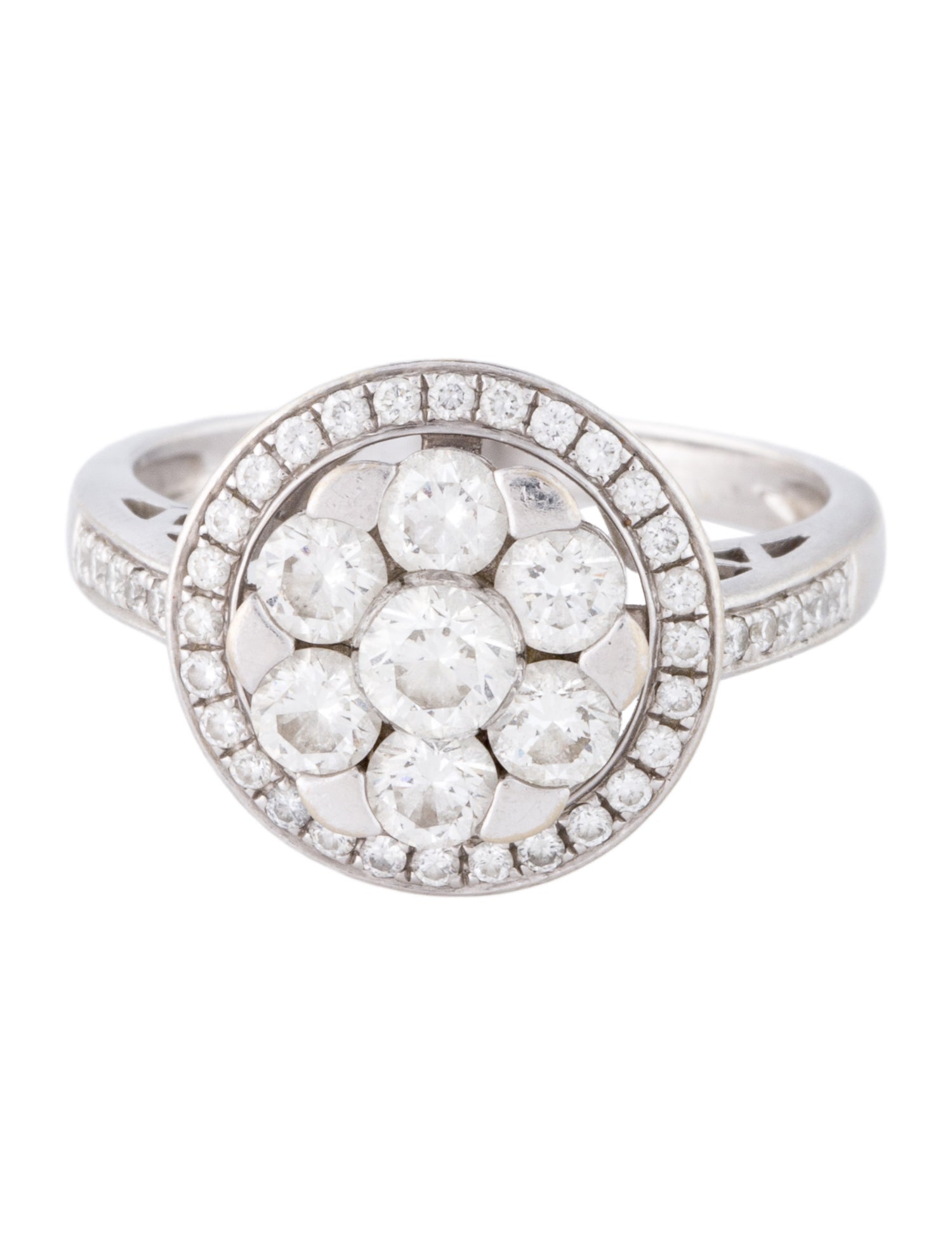 Ring 14K 1.34ctw Diamond Cocktail Ring